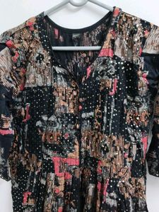 New Long Ethnic Gown with Belt