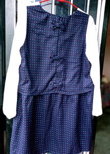 Beutiful Koriean Bow Dress