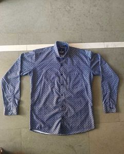 Z-Mark Men's Printed Button-Down Shirt