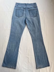 Y2k Embroidered bootcut jeans