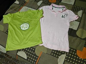 Pack of 2 Women's Tops - Lemon &amp; Pink