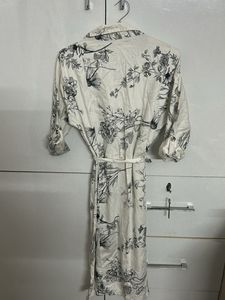 Chic Floral Print Midi Dress