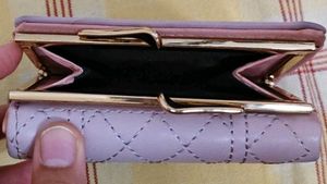 Chic Lavender Quilted Wallet