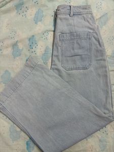 Light Wash Wide Leg Jeans