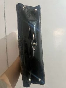 vintage Lady Dior dupe patent Handbag