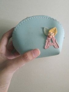 Cute Letter 'A' Pouch