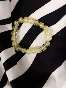 yellow Beaded Bracelet