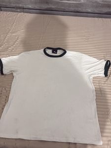 White Ringer T-Shirt
