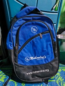 Blue & Black Backpack