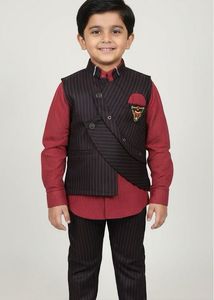 Birthday 3 piece suit-Boy's Festive Outfit