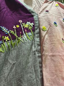 Unique Embroidered Long Kurta