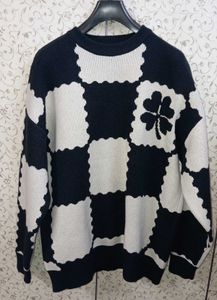 E Y T knitted pullover sweater