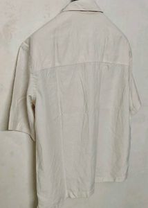 Men's Short Sleeve Linen Blend Shirt