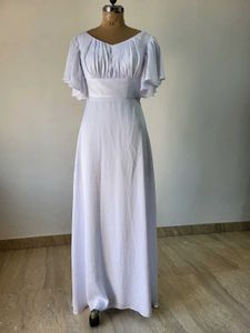 Elegant White Maxi Dress