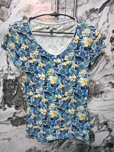 Floral Print🎽🎽T-Shirt