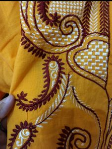 8/10 years Boys Yellow Embroidered Kurta Set❤