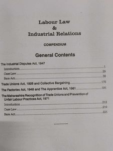 -Labour Law &amp; Industrial Relations Compendium-