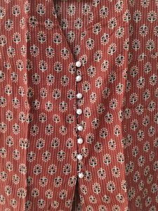 Stylish Printed Sleeveless Top