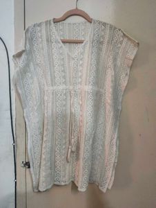 Boho Crochet Cover-Up Tunic