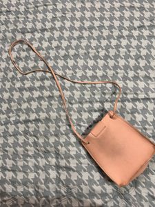 Cute Bunny &amp; Pink Drawstring Crossbody Bags