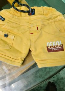 Cute Denim shorts for baby boy