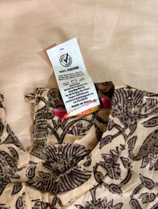 Elegant Ethnic Print Dress