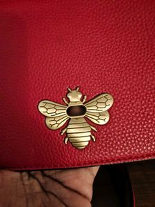 Accessorize London Red Bee Sling Bag