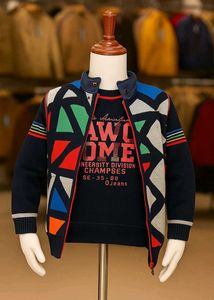 🇳🇿💫💕Awesome Boys Geometric Jacket