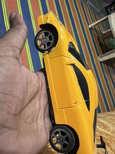 Yellow remote control Toy Sports Car