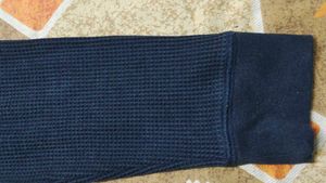 Men's Navy Henley Shirt