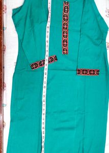 Green  Kurta