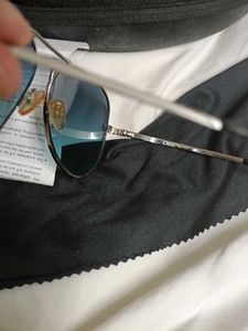 IDEE Silver Aviator Sunglasses