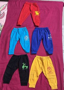 Set Of 5 Jogger Pants