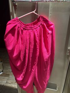 Colorful Striped Kurta with Pom-Pom Detail