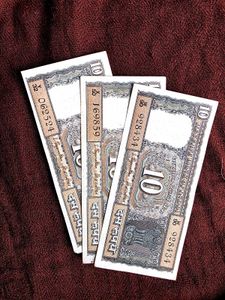 💥✨10 rs Rare SIGNED note set✨💥