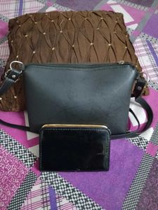 sling bag ok condition one mini pars free