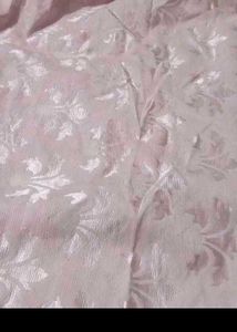 Vintage Floral Brocade Fabric bedsheet pillows