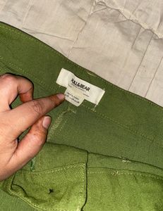 Green Trousers comfy stylish