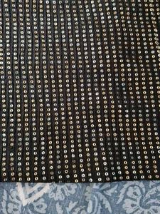 Sparkling Sequin Black Blouse