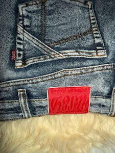 Classic Gray Denim Skirt