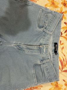 Light Blue Boot Cut Jeans