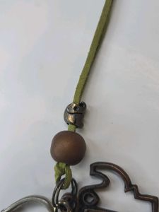 Faux Leather Elephant Statement Necklace