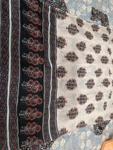 kalamkari Print Maxi Dress(price dropped)