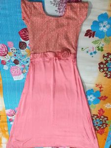 Peach Maxi Dress - Elegant &amp; Flowy