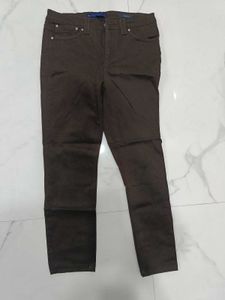 Brown Skinny Fit Jeans