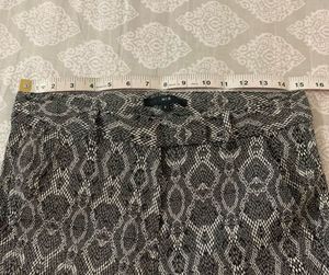 Stylish Snakeskin Print Trousers