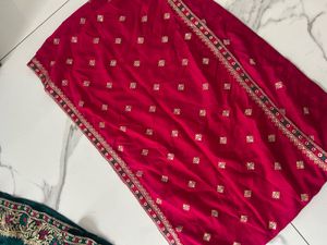 Emerald Green Kurta Set with Embroidery