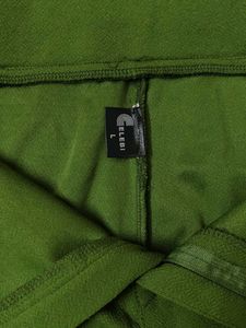 Women's Flared Green Pants
