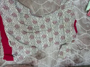 Floral Print Kurta