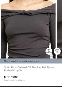 Off-Shoulder Long Sleeve Top